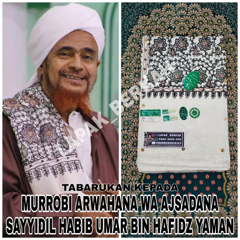 Sorban habib Umar kashmiri original mewah