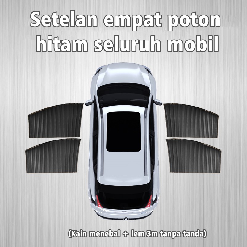 Sunshade Tirai  Mobil Magnet Premium 4Sisi Jendela Sinar Matahari  Tirai Jendela Mobil sunshield/Gorden Mobil/tirai mobil kaca samping