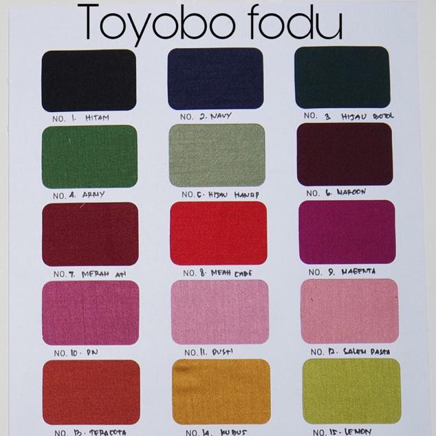 Katun Toyobo Fodu Royal Mix Silk
