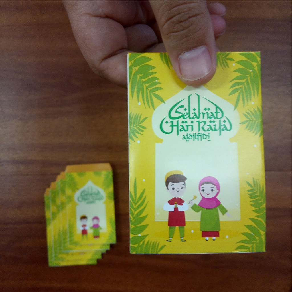 Amplop Angpau Custom/Idul Fitri/Natal/Imlek