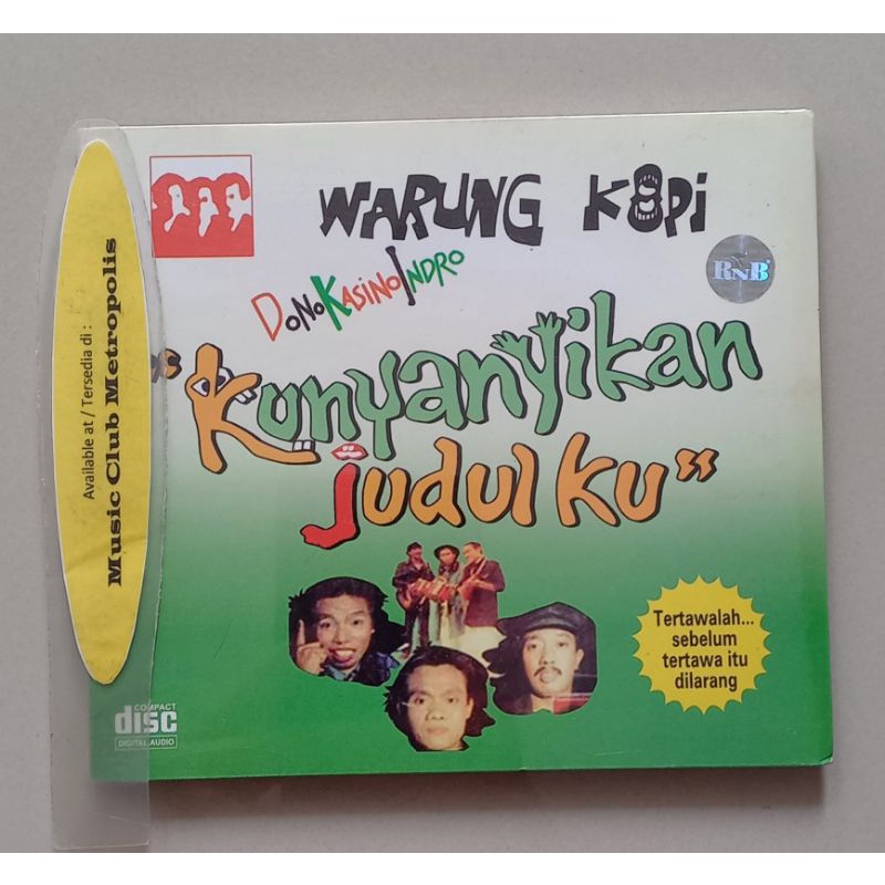 CD WARKOP DKI (DONO KASINO INDRO) KUNYANYIKAN JUDULKU