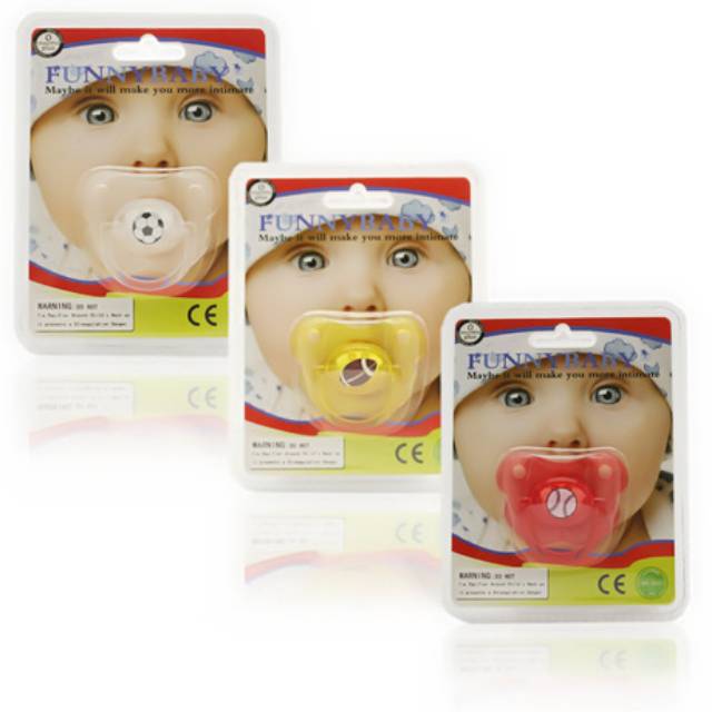 Empeng motif hero / empeng dot funnybaby