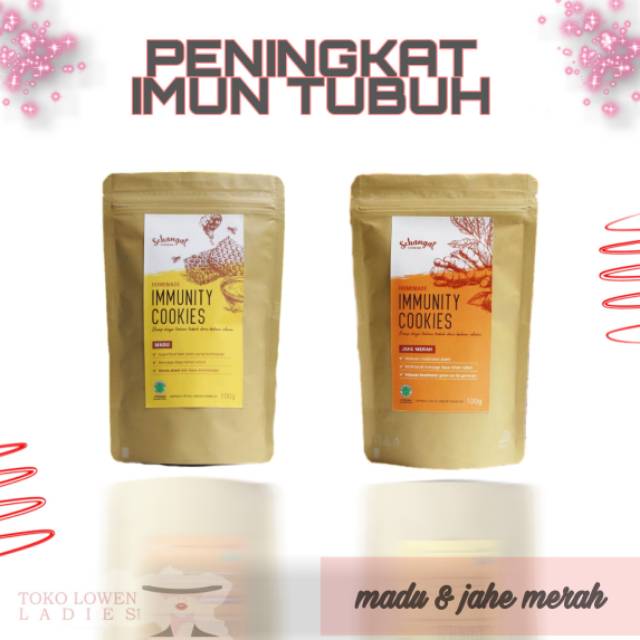 

SEHANGAT COOKIES madu/jahemerah/honey/ginger
