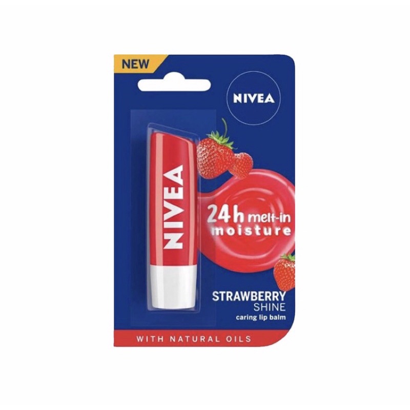 Nivea Lip Care Lip Balm Red