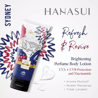 Hanasui Perfume Body Lotion BPOM 180ml | Shopee Indonesia