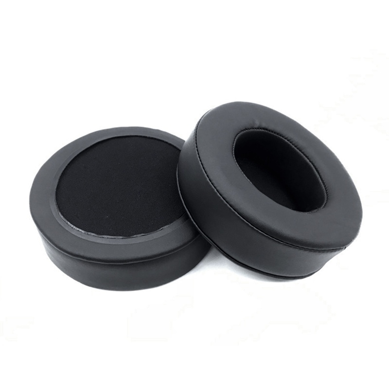 Gro 2pcs set Bantalan Telinga Bantalan Telinga Bahan Kulit PU Earpads Bantal Headphone 65mm-110mm