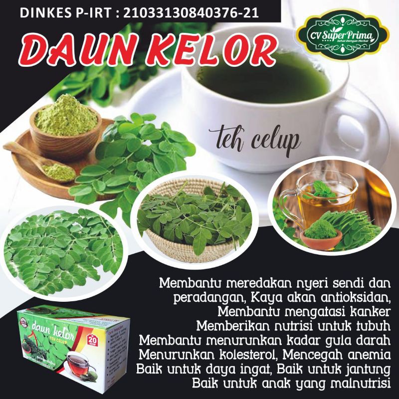 

[ORI] Teh Celup Daun Kelor Super Prima | Jamin Original