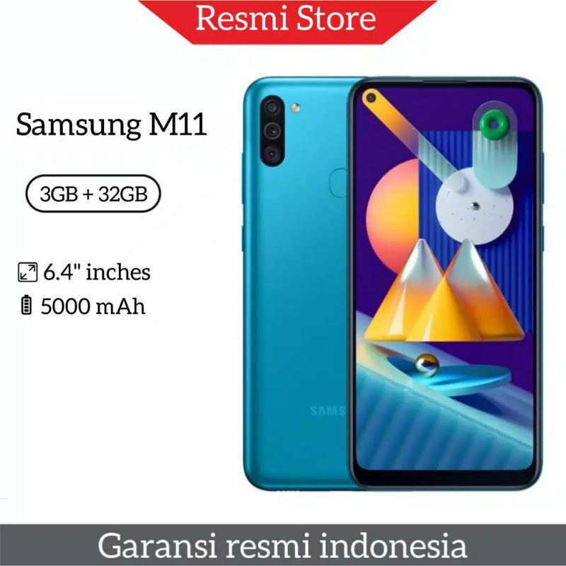 Samsung M11 new garansi resmi bnib