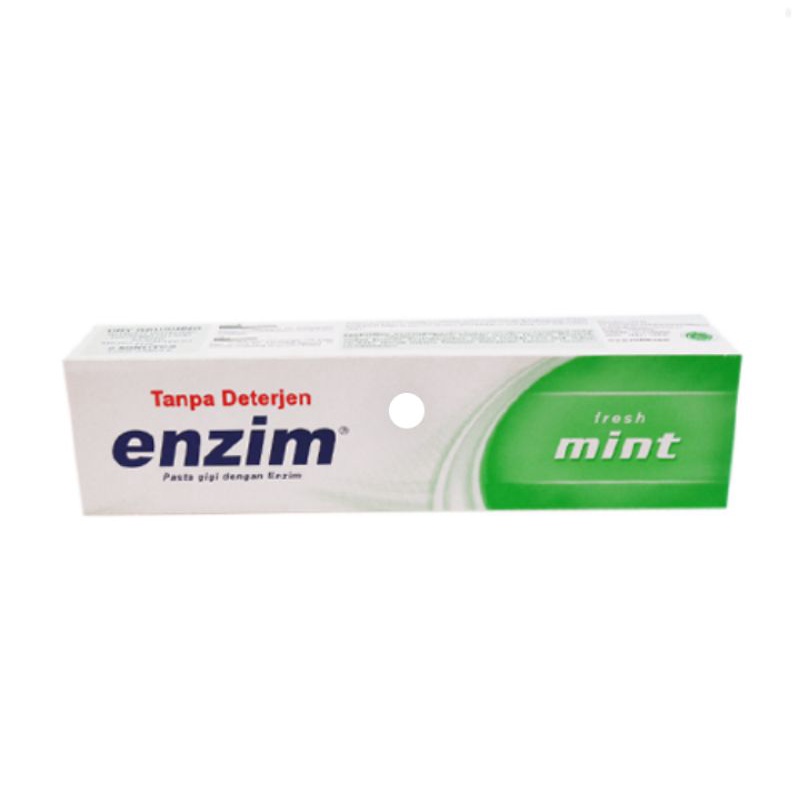 Enzim Pasta Gigi Tanpa Detergen Fresh Mint 124g