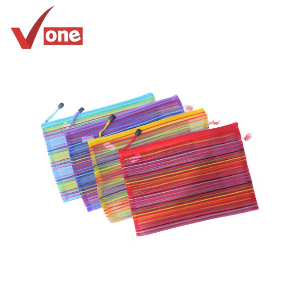 V One Pocket File Jaring A4 Per Pcs