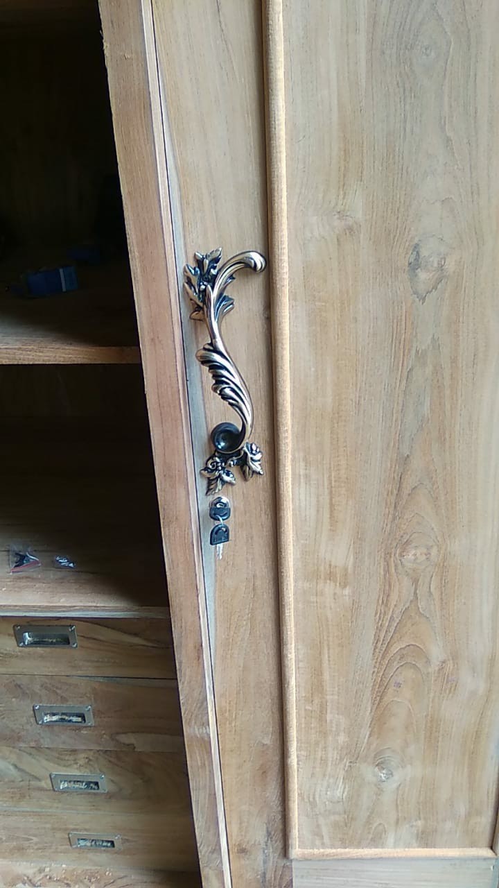 Promo Pull Handle Pintu Rumah Kuningan Cakar Daun Ab