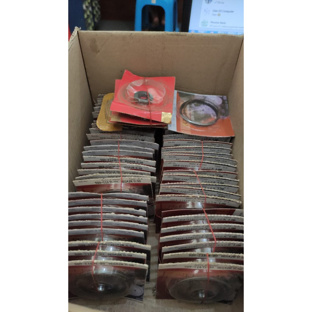 RING SEHER PISTON RING VEGA ZR FUKUYAMA