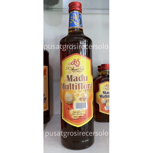 

Madu Multiflora Arum Sari 650ml [ Botol Kaca ]