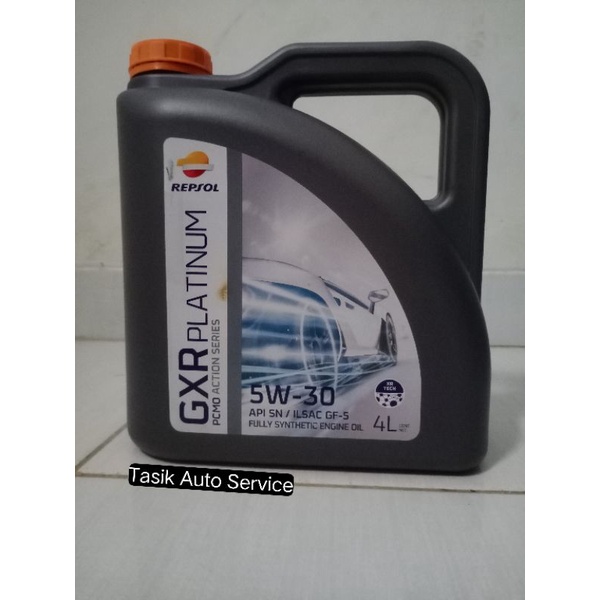 REPSOL GXR PLATINUM 5W-30 SN FULL SYNTHETIC 4 LITER