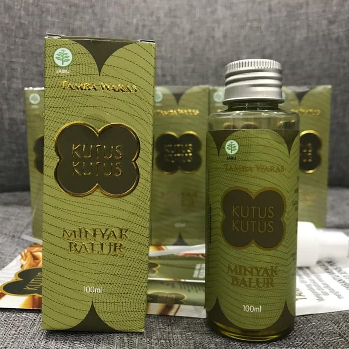 MINYAK KUTUS KUTUS ORIGINAL BALI - ORGANIC HERBAL HEALING OIL