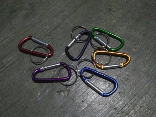 GANTUNGAN KUNCI CARABINER / GANTUNGAN MODEL RING / GANTUNGAN KUNCI MODEL CARABINER MURAH