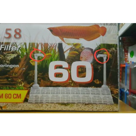 Corong cocor bebek Flamingo Undergravel Aquascape Aquarium