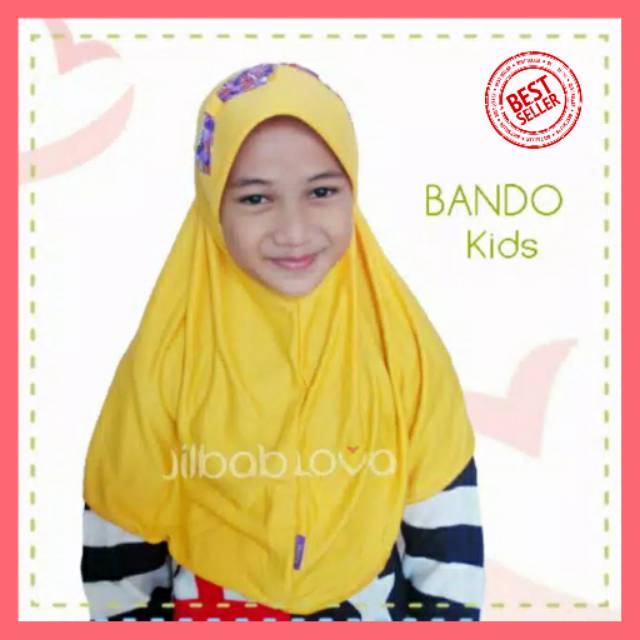 Jilbab kerudung Anak  Kaos  Instan Termurah Usia 6 10 Tahun 