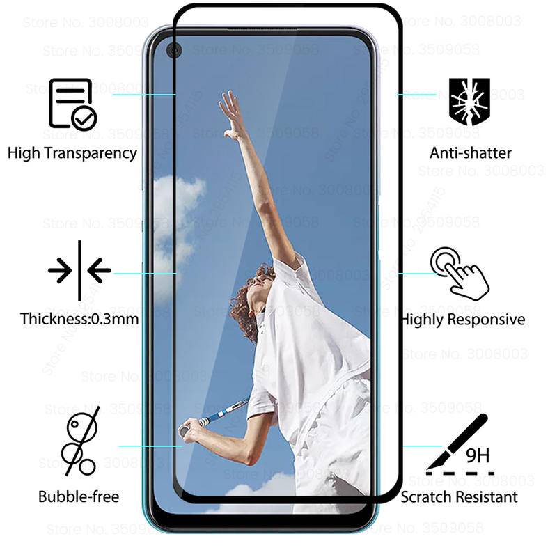 Pelindung Layar Tempered Glass Untuk OPPO A93 A9 A74 A1 A95 A76 Reno5 Reno6 Reno7