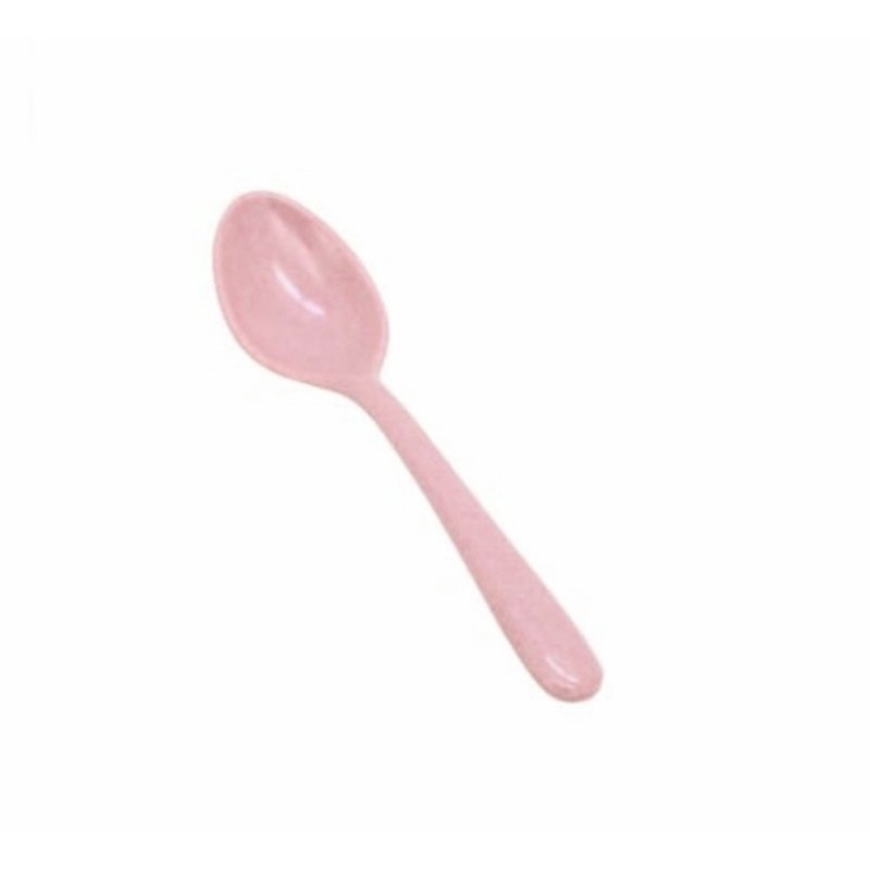 Sendok Makan Melamine ONYX / Spoon  Melamin Pink Pastel Cream Satuan