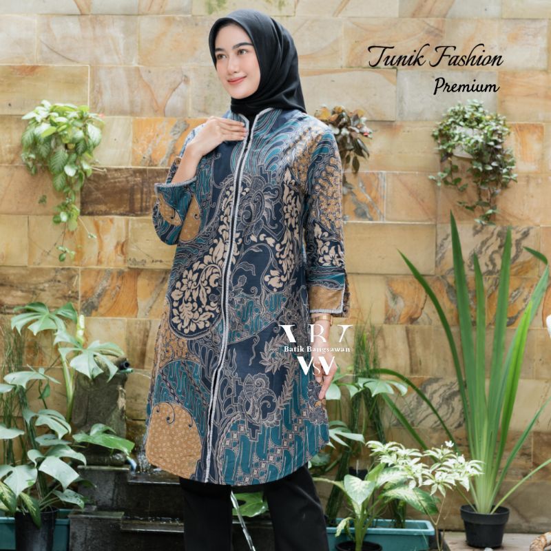 MURSYID OFFICIAL - Batik Couple | Batik Couple Modern | Baju Batik Couple | Batik Tunik Couple | Batik Couple Panjang M L XL XXL JUMBO-TUNIK Z.PANJANG 02