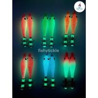 Umpan Cumi Bentuk Ikan Kecil (Glow In The Dark)