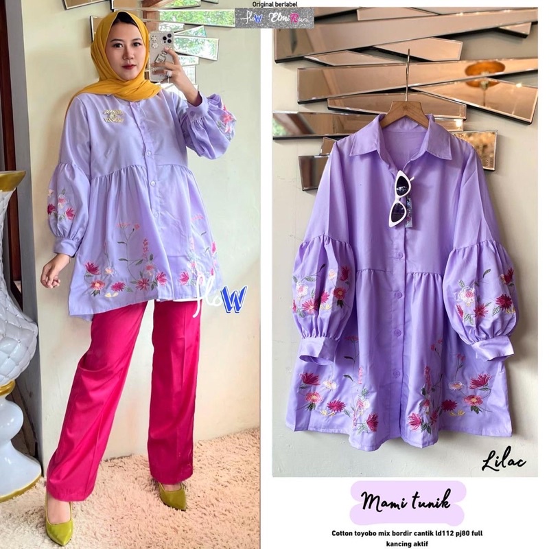 TERBARU TUNIK BUNGA • Mami tunik by Flow