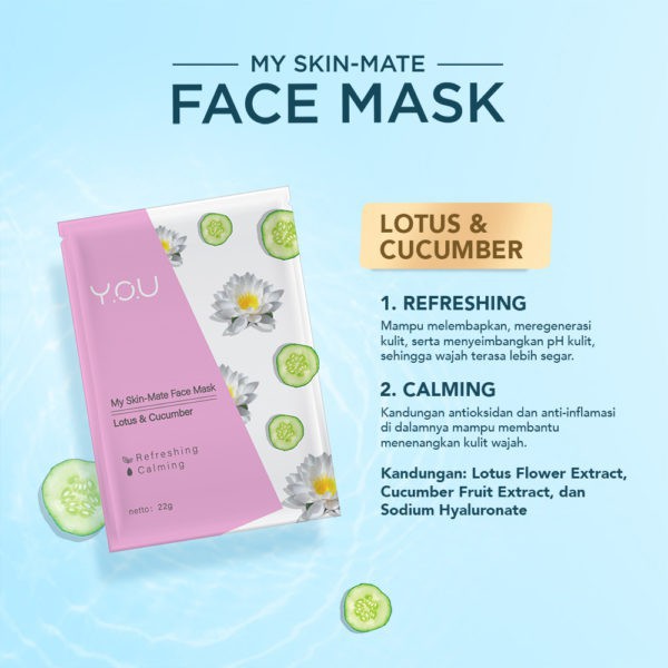 YOU The Skin Matte Face Mask - 20gr