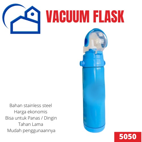 Vacuum Flask Stainless steel / Botol minum anak with tali gantungan 5050