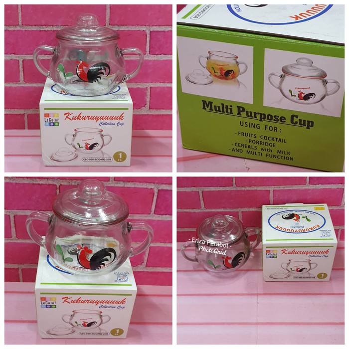 Mangkok Tutup Ayam Jago Mug Tutup Mangkok Soup