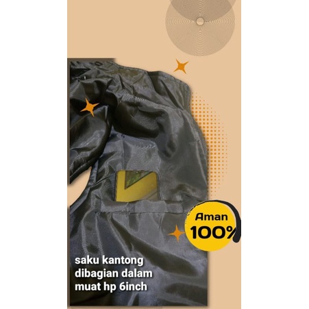 Rompi Motor Pria Parasut Kembung Anti Angin Murah / Jaket Rompi Pria keren Rompi Vest Motor Anti Angin Bahan Parasut