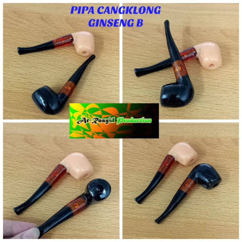 Pipa Rokok Gingseng Model Lengkung