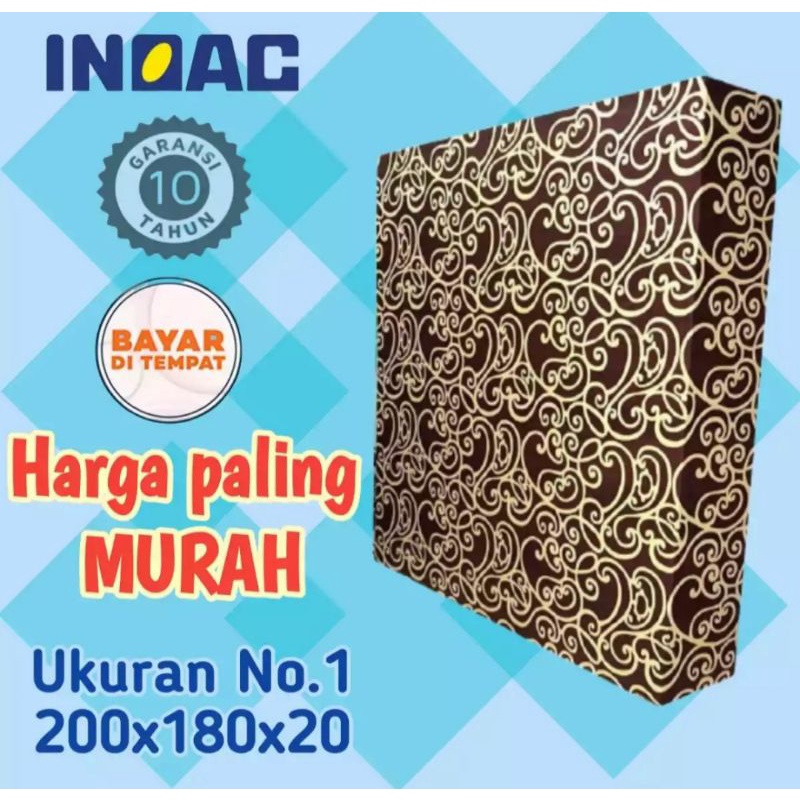 kasur inoac  no 1  uk 200cmx180cmx20cm