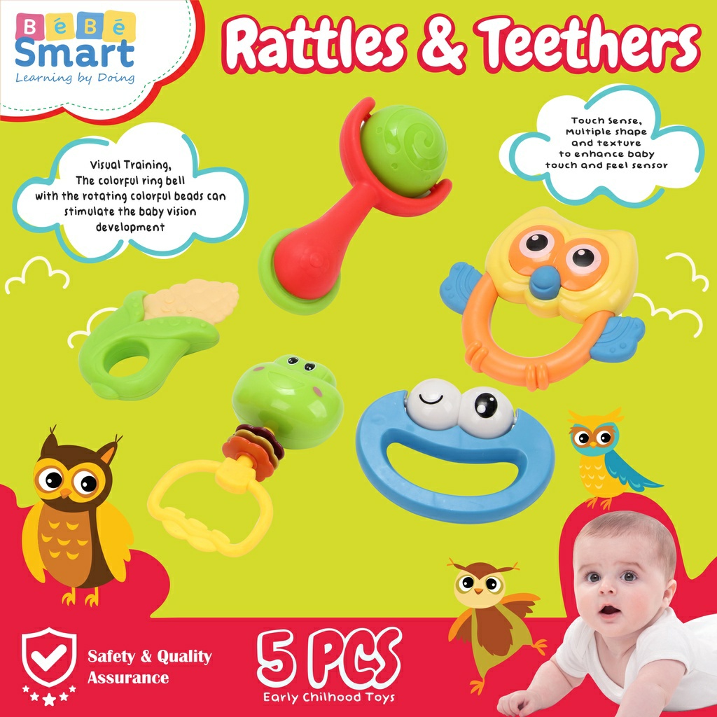 Bebe Smart Rattles &amp; Teethers