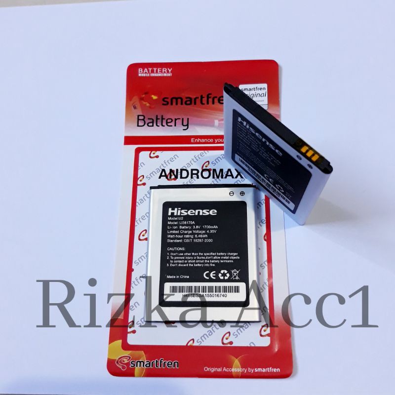 Baterai Battery Batre Hp Andromax U2 / E2 Plus Q1 L138180A Battery Batrai Hp