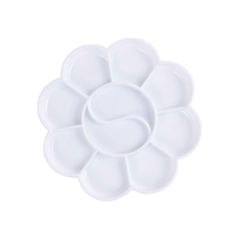 Solighter Round Palette Supply Pigment Tray Perlengkapan Lukis Art Paint Tray
