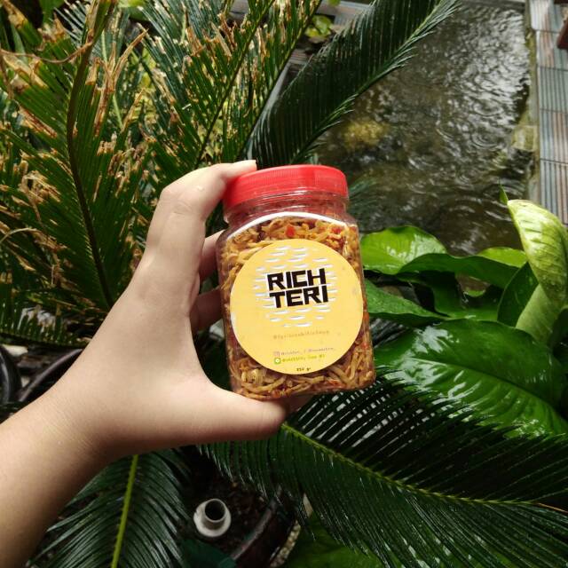 

Teri sambal garing 200 gr