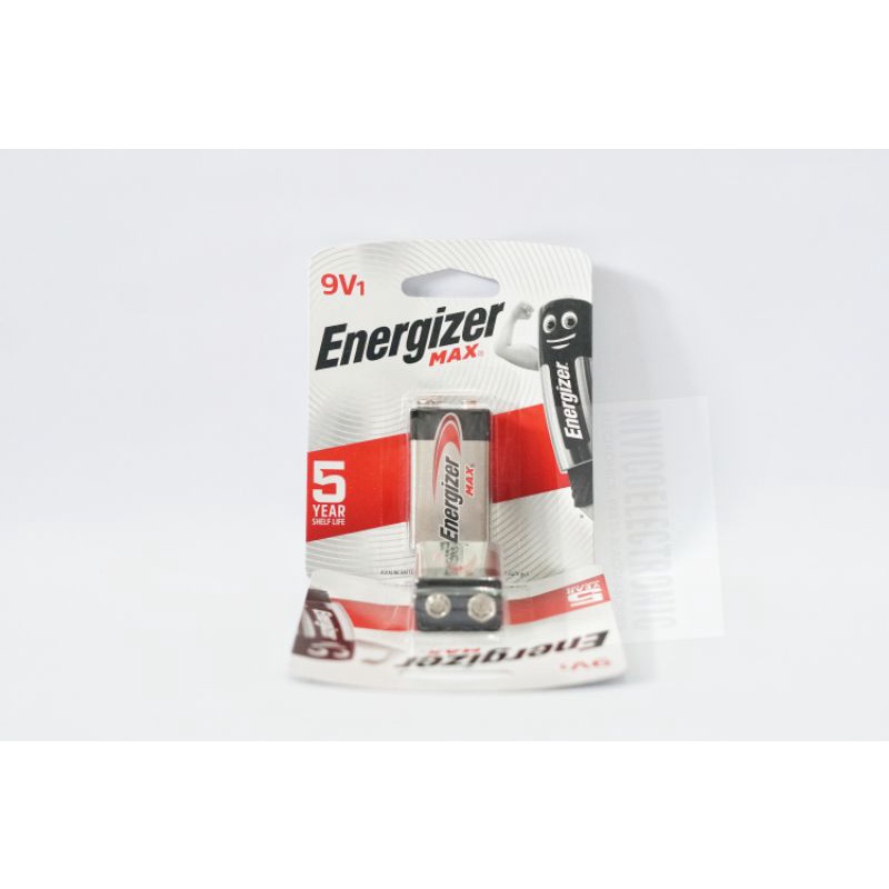 Baterai ENERGIZER MAX ALKALINE KOTAK 9V