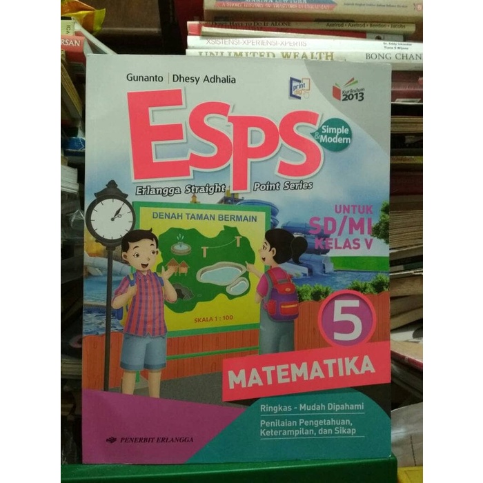 

❤BISA COD❤ ESPS Matematika SD Kelas 5 - Erlangga