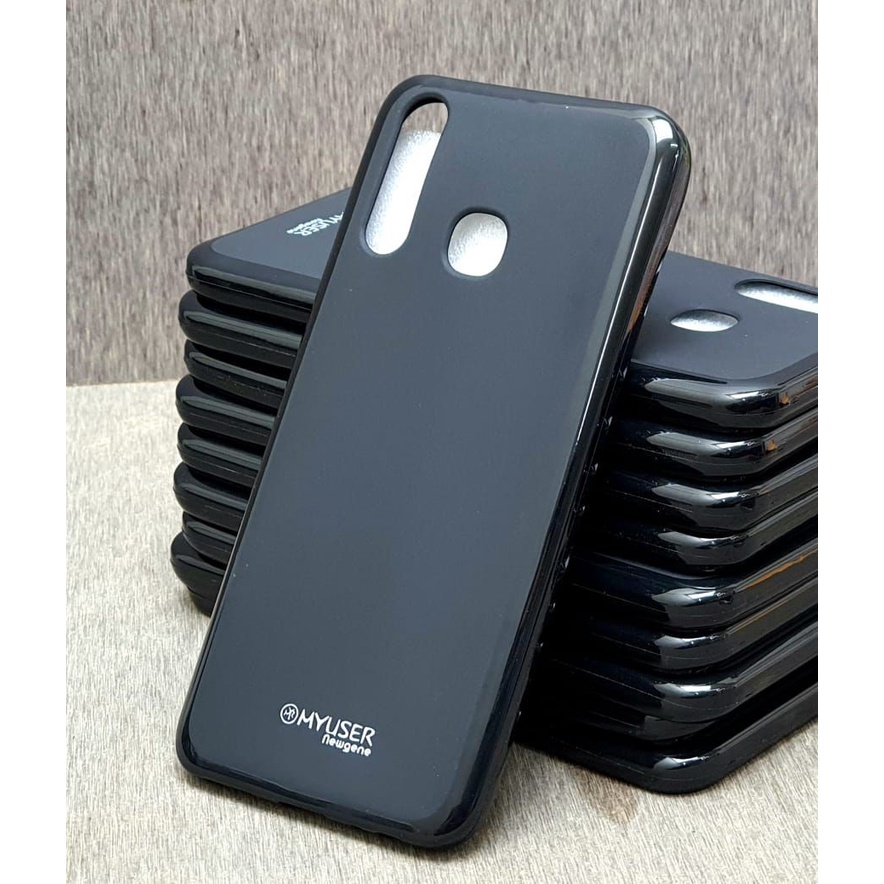 XIAOMI Mi 8 Mi 8 LITE CASE SOFTCASE BLACK MY USER SILIKON HITAM FULL BLACK CASING COVER PELINDUNG BELAKANG SOFT  KARET XIAOMI Mi 8 LITE