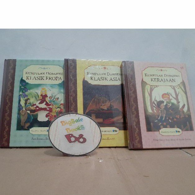Paket Kumpulan Dongeng Klasik Eropa, Klasik Asia dan Kerajaan /HC