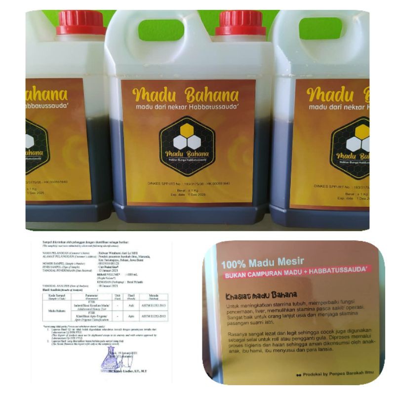 

Madu Asli Mesir BAHANA