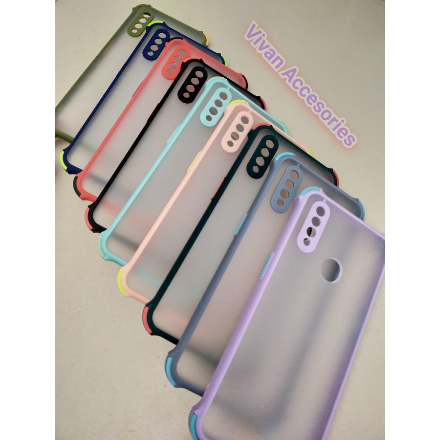 Case Oppo A31 2020 / OppoA30 2020 Matte Colour ShockProof AntiCrack