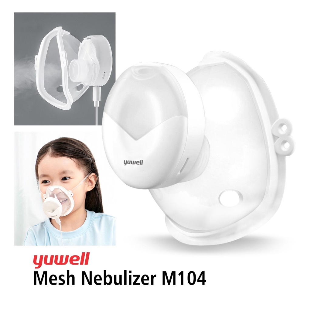 Mesh Nebulizer Air Compressor Atomizer Hands-Free M104 Yuwell