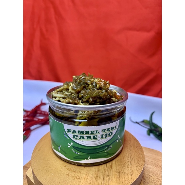 

Sambel teri Cabe Ijo