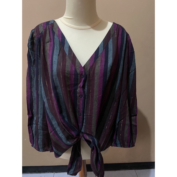 preloved atasan lurik