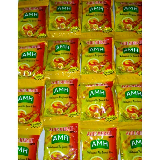 

Jahe merah AMH original 12 sachet