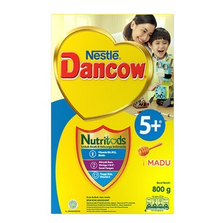 

Nestle Dancow 5+ dengan Nutritods Susu Bubuk Pertumbuhan Anak Rasa Madu 5-12 Tahun Box 800gr