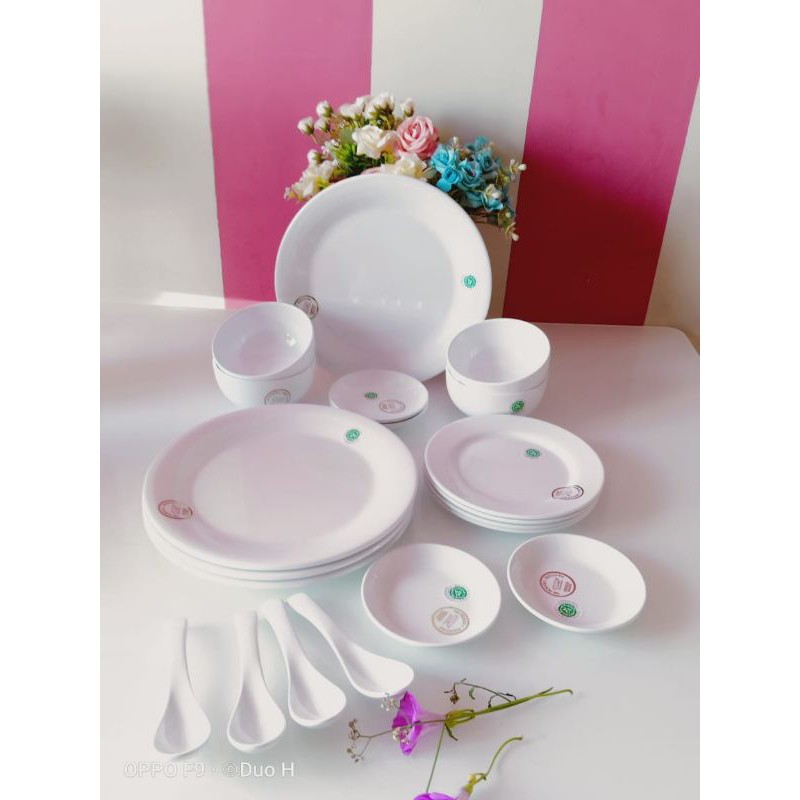 Melamin Porcelain set