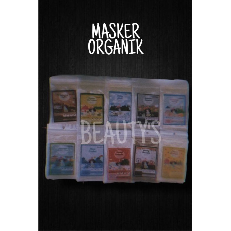 Masker Organik Oats | Buy 5 get 1 | Milky Glow